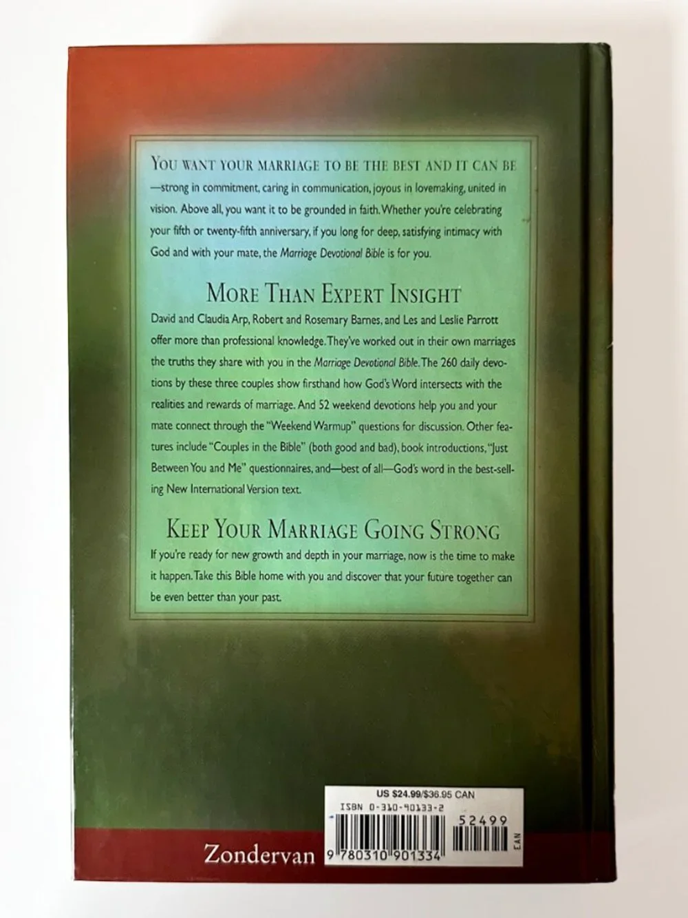 Zondervan marriage devotional